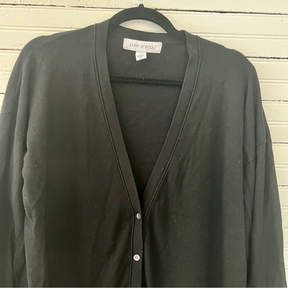 Basic Black Cardigan - Picture 4 of 6